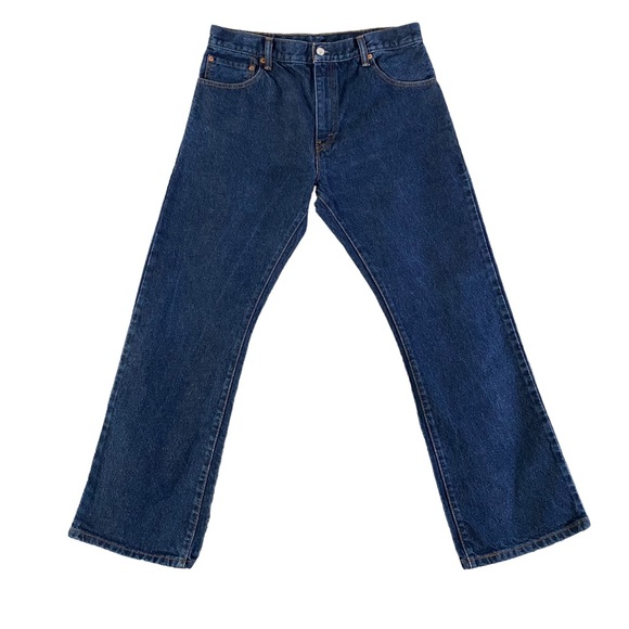 Levi's Jeans Vintage Levis 57 Bootcut Jeans Mens 32x29 Blue Medium Wash Distressed High Rise